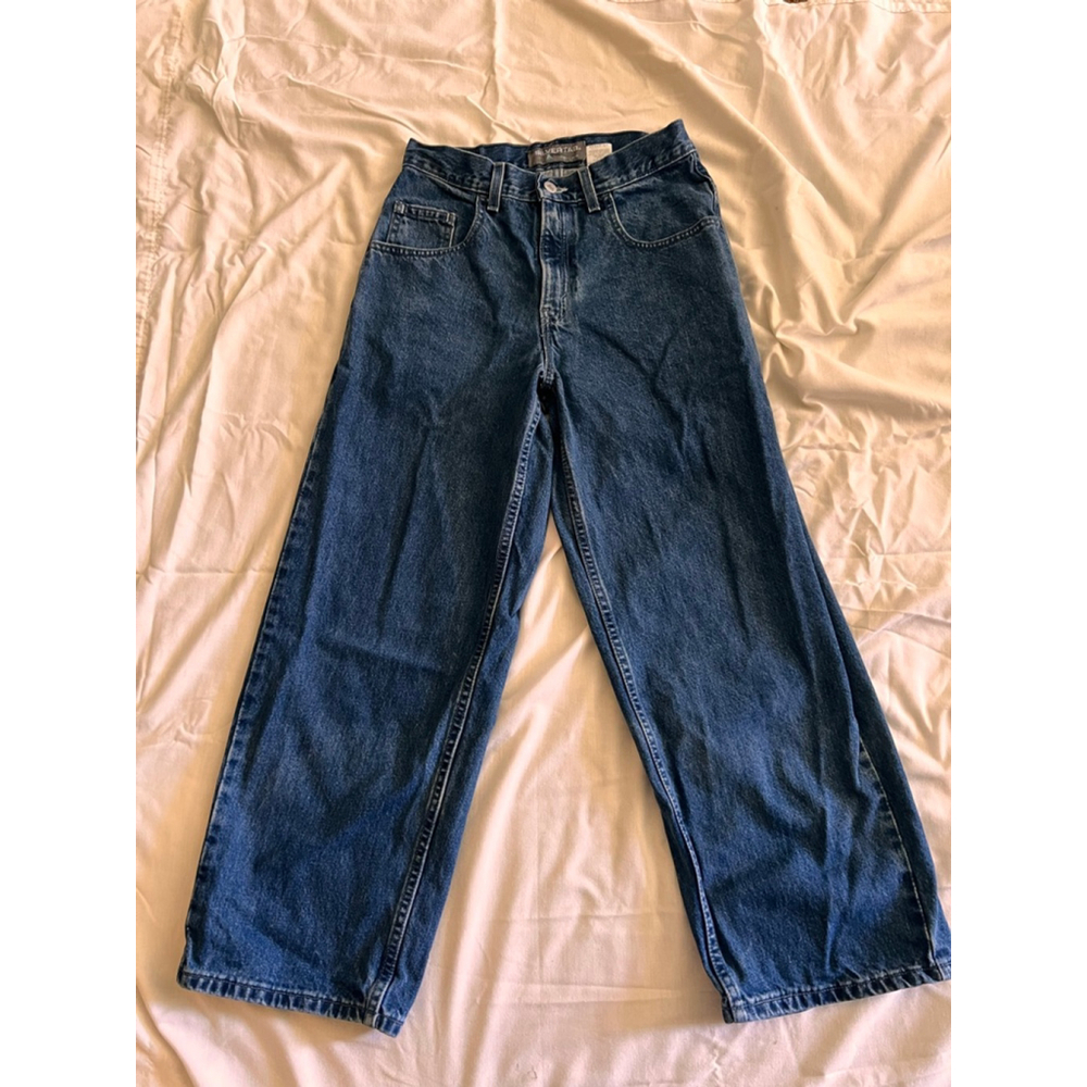 Boys Levi's SilverTab Blue Wide Leg Jeans W26 vintage early 2000’s